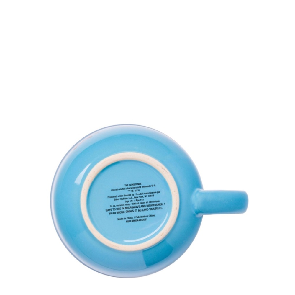 The Flintstones Family Friends Ceramic Soup Mug with Vented Plastic Lid ~ 24 oz - Picture 6 of 8